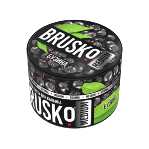 Бестабачная смесь BRUSKO - БУЗИНА (MEDIUM) - 50 GR