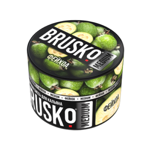 Бестабачная смесь BRUSKO - ФЕЙХОА (MEDIUM) - 50 GR