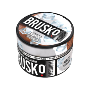 Бестабачная смесь BRUSKO - КОКОС СО ЛЬДОМ (MEDIUM) - 50 GR