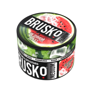 Бестабачная смесь BRUSKO - ЛЕДЯНОЙ АРБУЗ (MEDIUM) - 50 GR