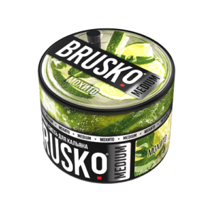 Бестабачная смесь BRUSKO - МОХИТО (MEDIUM) - 50 GR