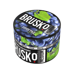 Бестабачная смесь BRUSKO - ВИНОГРАД (MEDIUM) - 50 GR