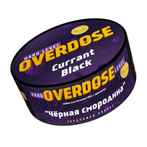 OVERDOSE - CURANT BLACK - 100GR