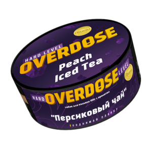 OVERDOSE - PEACH ICED TEA - 100GR